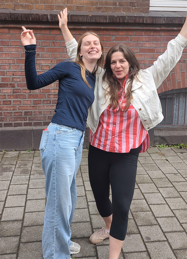 Sina Musche und Tanja Tlatlik